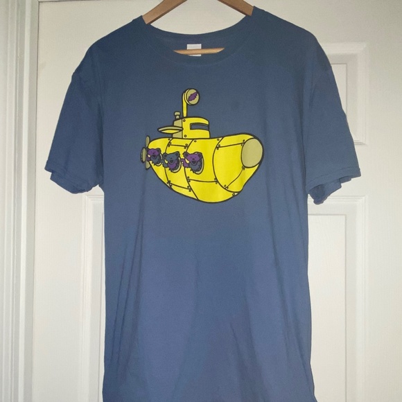 Grateful Dead Dancing Bears in A Yellow Submarine ~ XL - Picture 2 of 4